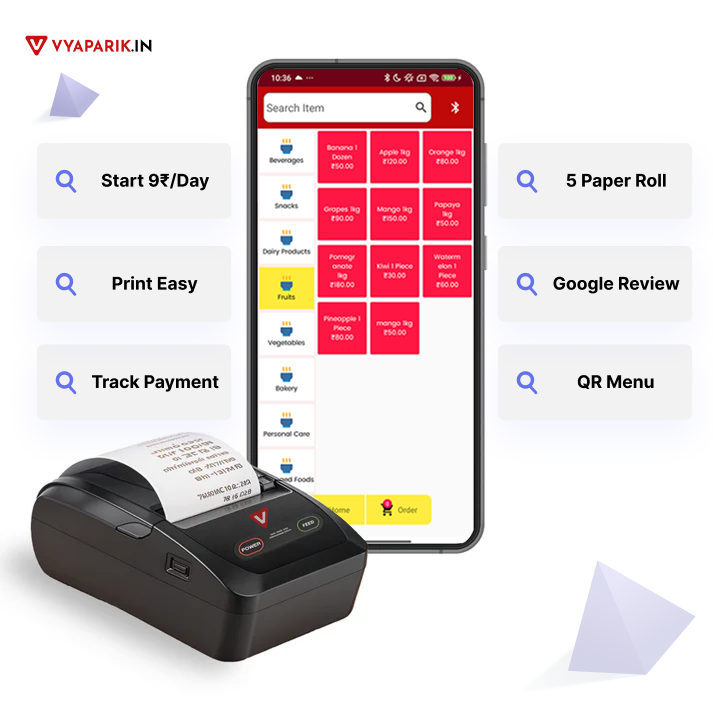 Thermal Printer + Android App